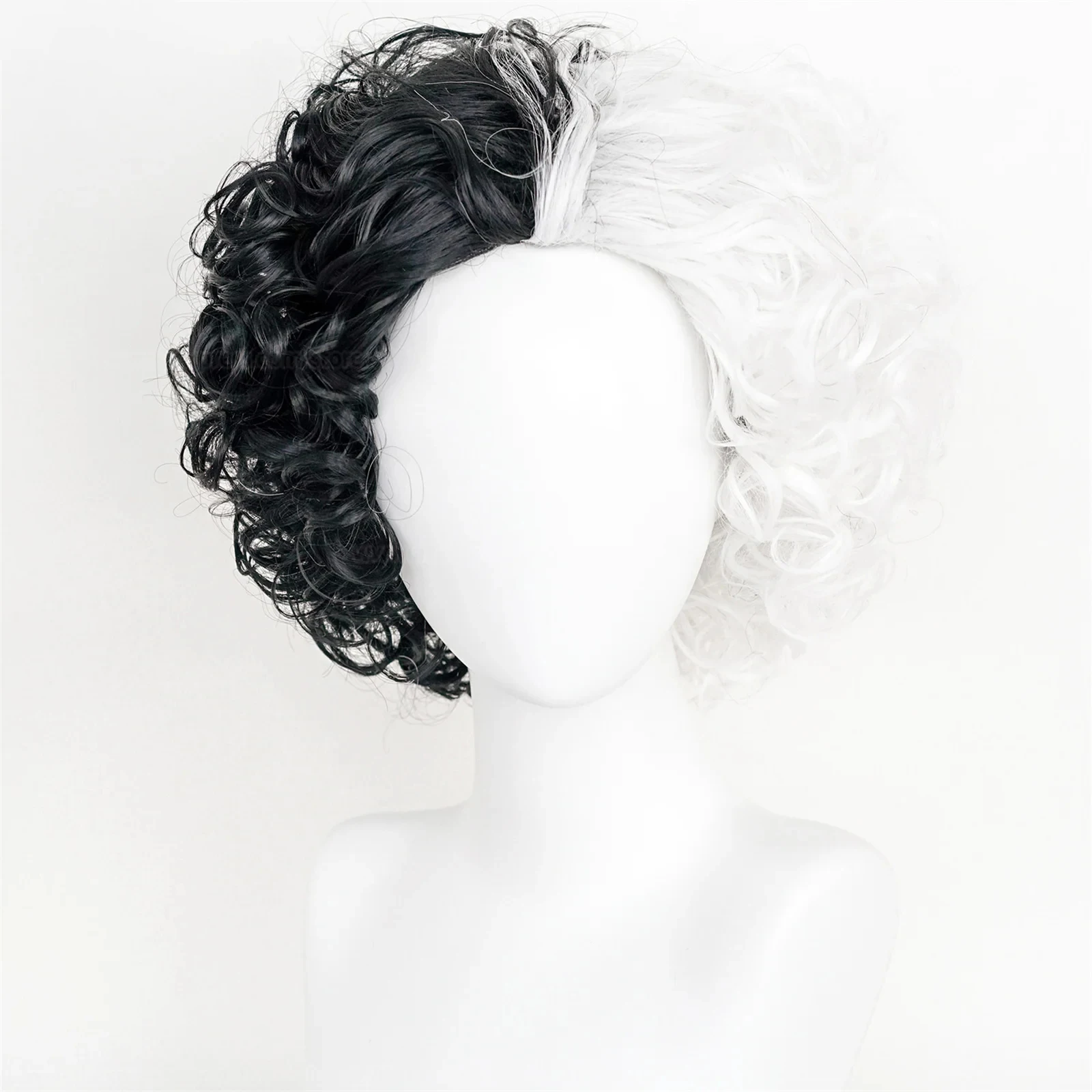 Convention Anime Cruella de Vi - Synthetic Braided Wigs For Black Women ulasan dan harga
