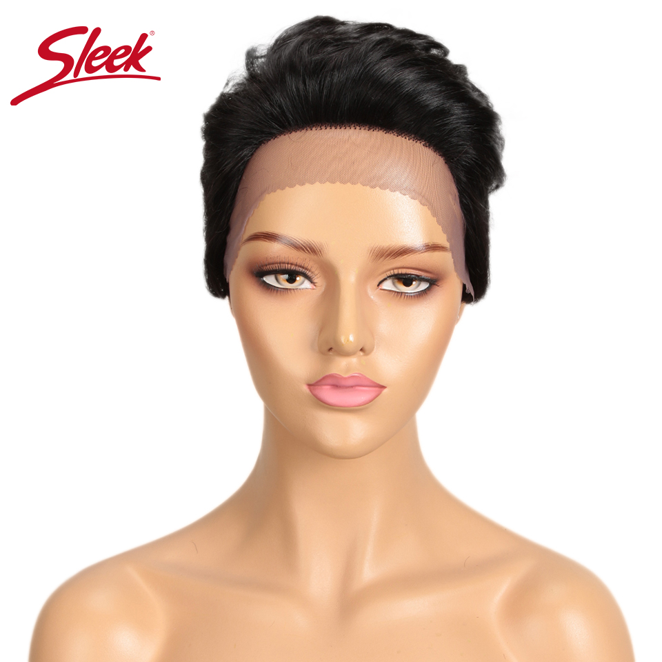 Sleek Short Pixie Cut Bob Lace - Short Pixie Cut Wig Human Hair Cheap ulasan dan harga
