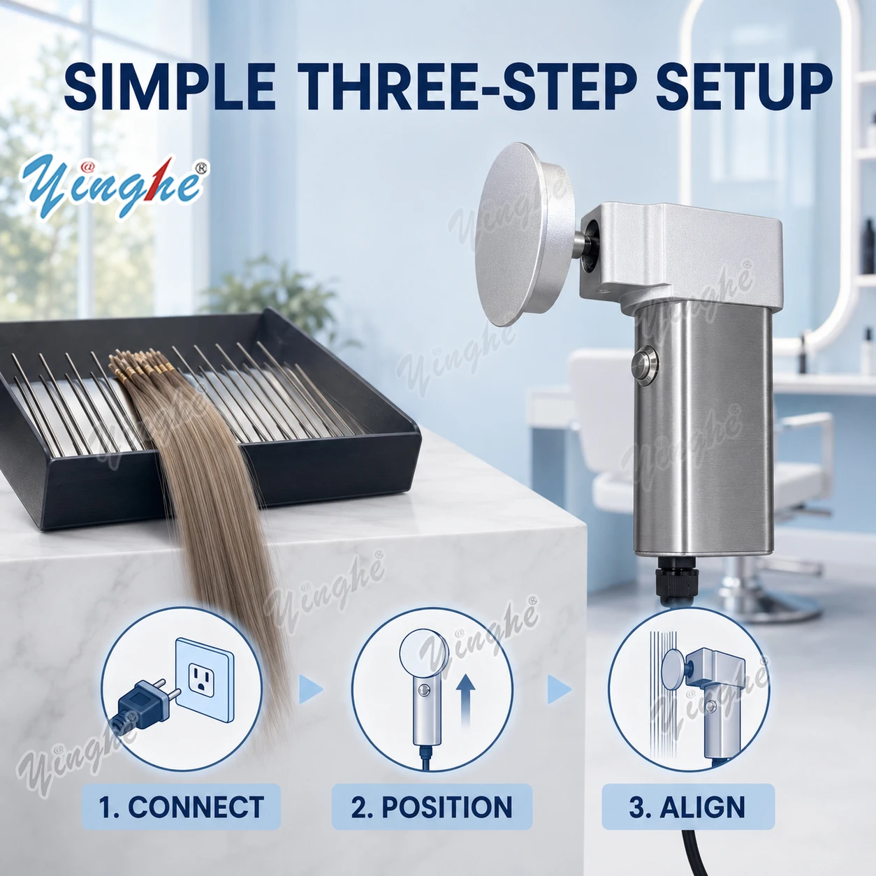 Upgraded Auto Hair Aligner,Sli - Hair Bundles ulasan dan harga