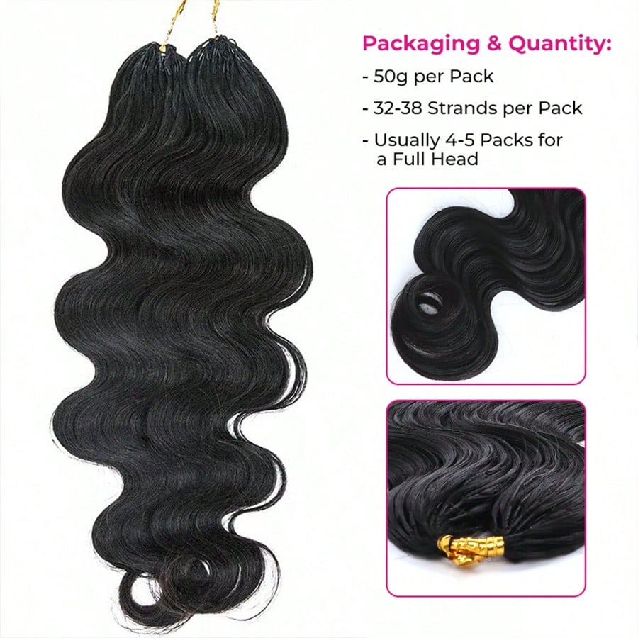 Smilegirl Body Wave Feather Cr - Hair Bundles ulasan dan harga