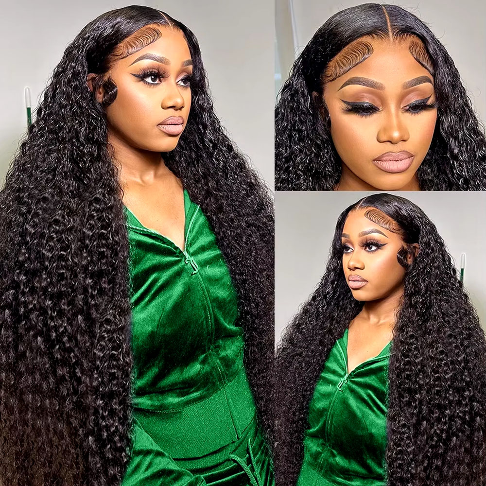 42 Inch Brazilian Virgin Human - Lace Front Wigs ulasan dan harga